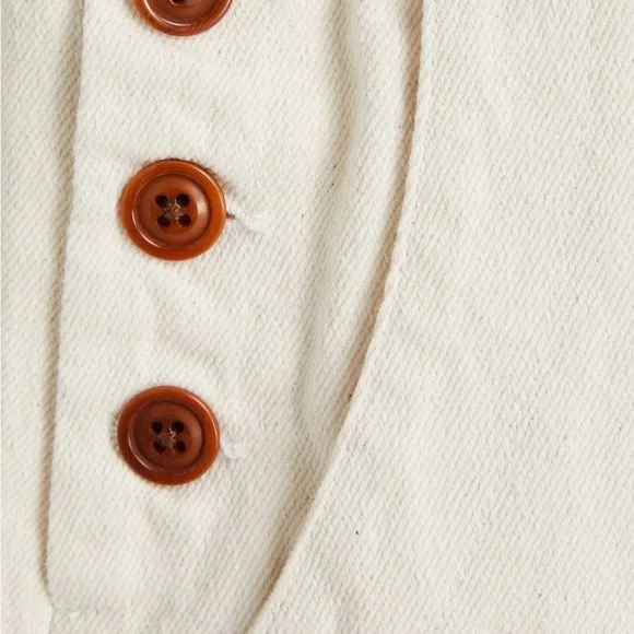 Alex Mill Cream Belted Jumpsuit - Picture 4 of 6